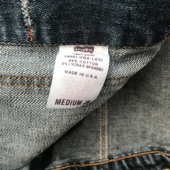 LEVI’S Denim Jean Jacket Size Medium - Picture 6 of 6